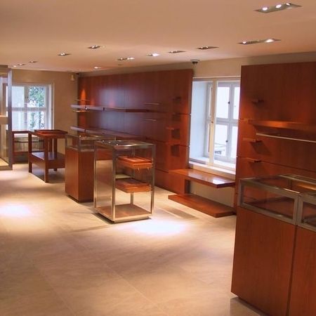 Shop fittings for a store